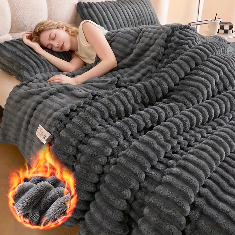 Warm Flannel Multifunctional Blanket